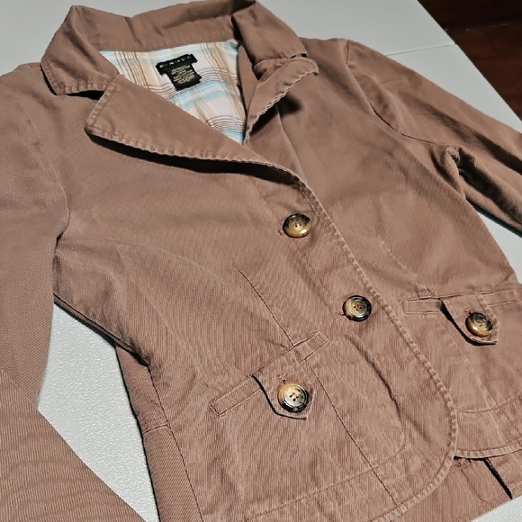 Brown Women's Jacket/Blazer - SMALL - Picture 3 of 11
